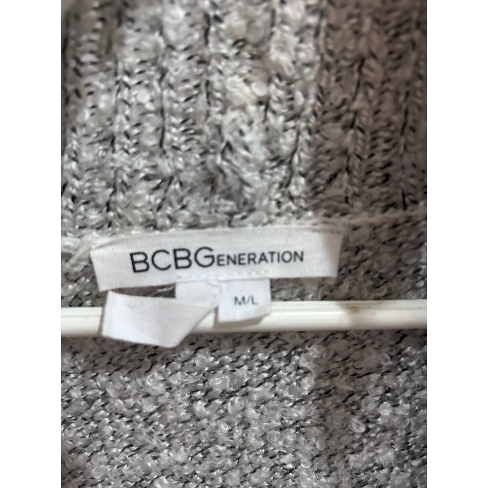 Bcbgeneration Heathered Knit Open Front Cardigan … - image 3